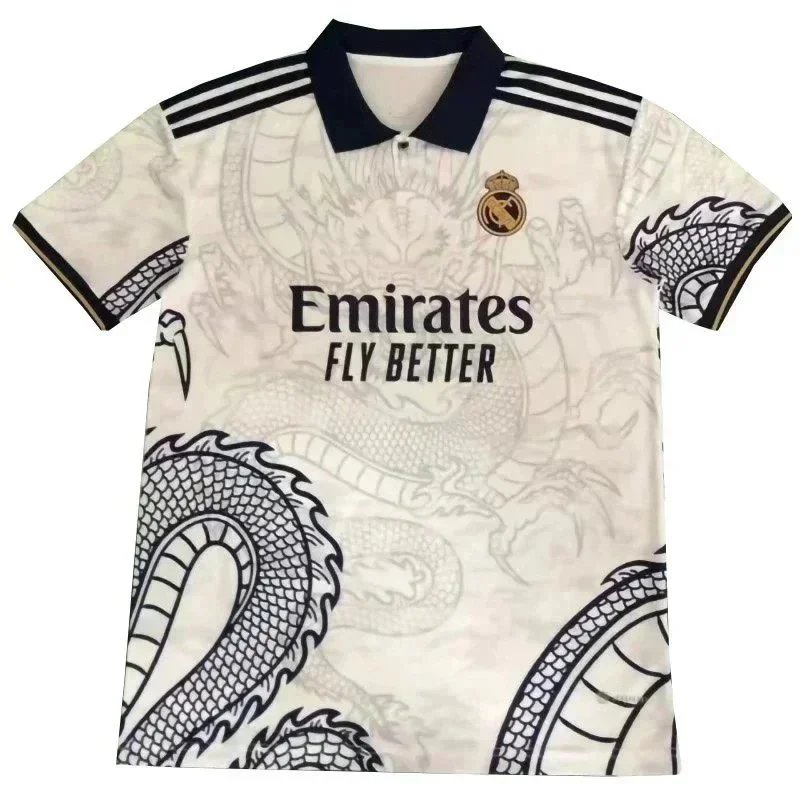 皇马白色中国龙