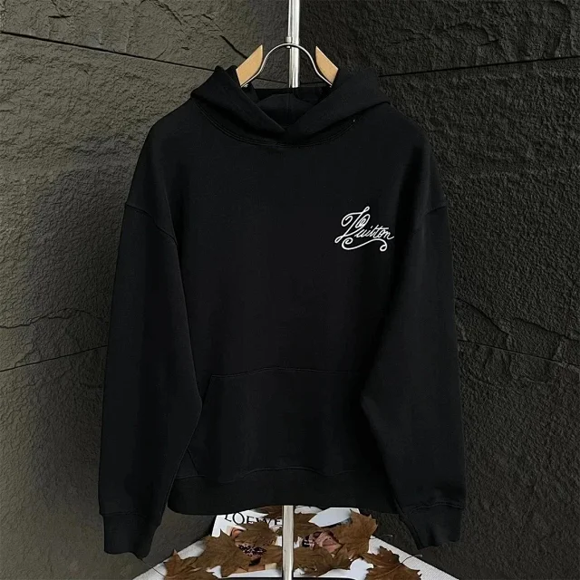 Louis Vuitton Hoodies & Sweatshirts Hooded pullover sweatshirt with kangaroo pocket product detail image 3