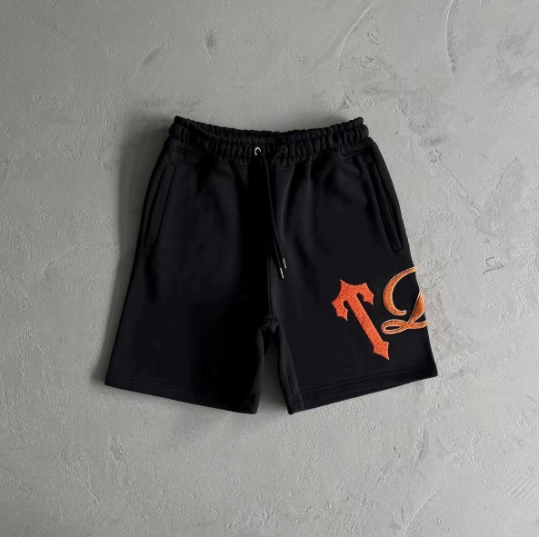 Black TRP Orange Label Shorts