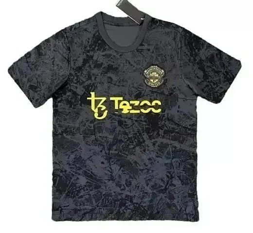Design Paris Saint-Germain Third Kit Black Yellow Geometric Jersey product detail 7 in Litbuy spreadsheet finds