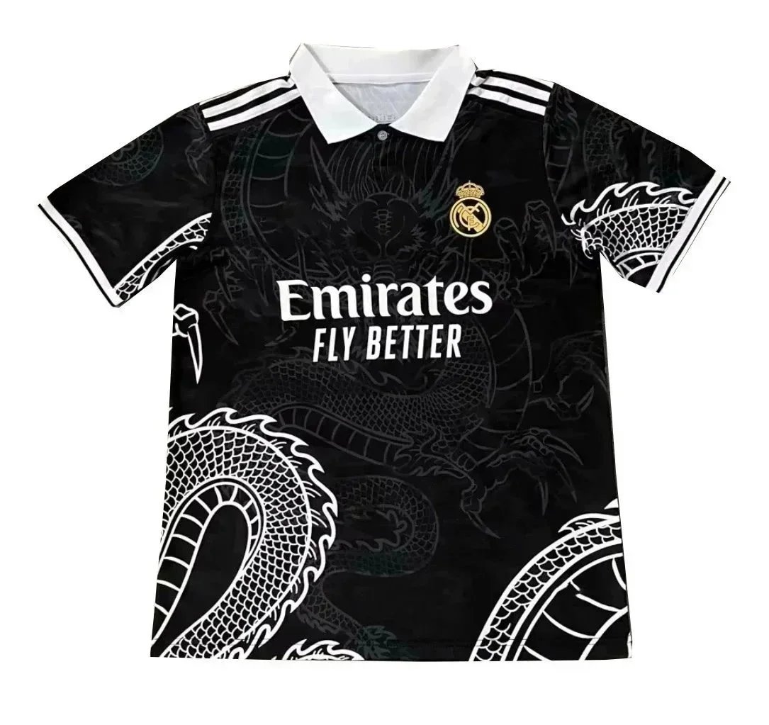 皇马中国龙黑色