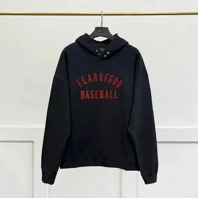 Fear of God Hoodies & Sweatshirts Essentials arched logo hoodie product detail image 4