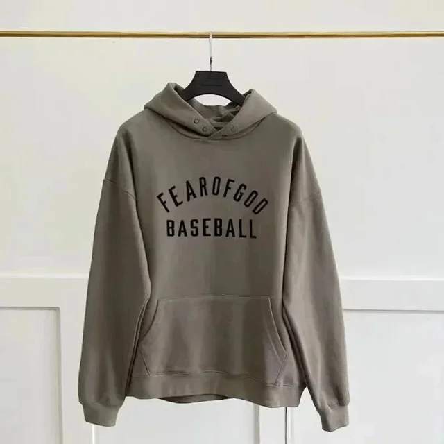 Fear of God Hoodies & Sweatshirts Essentials arched logo hoodie product detail image 5