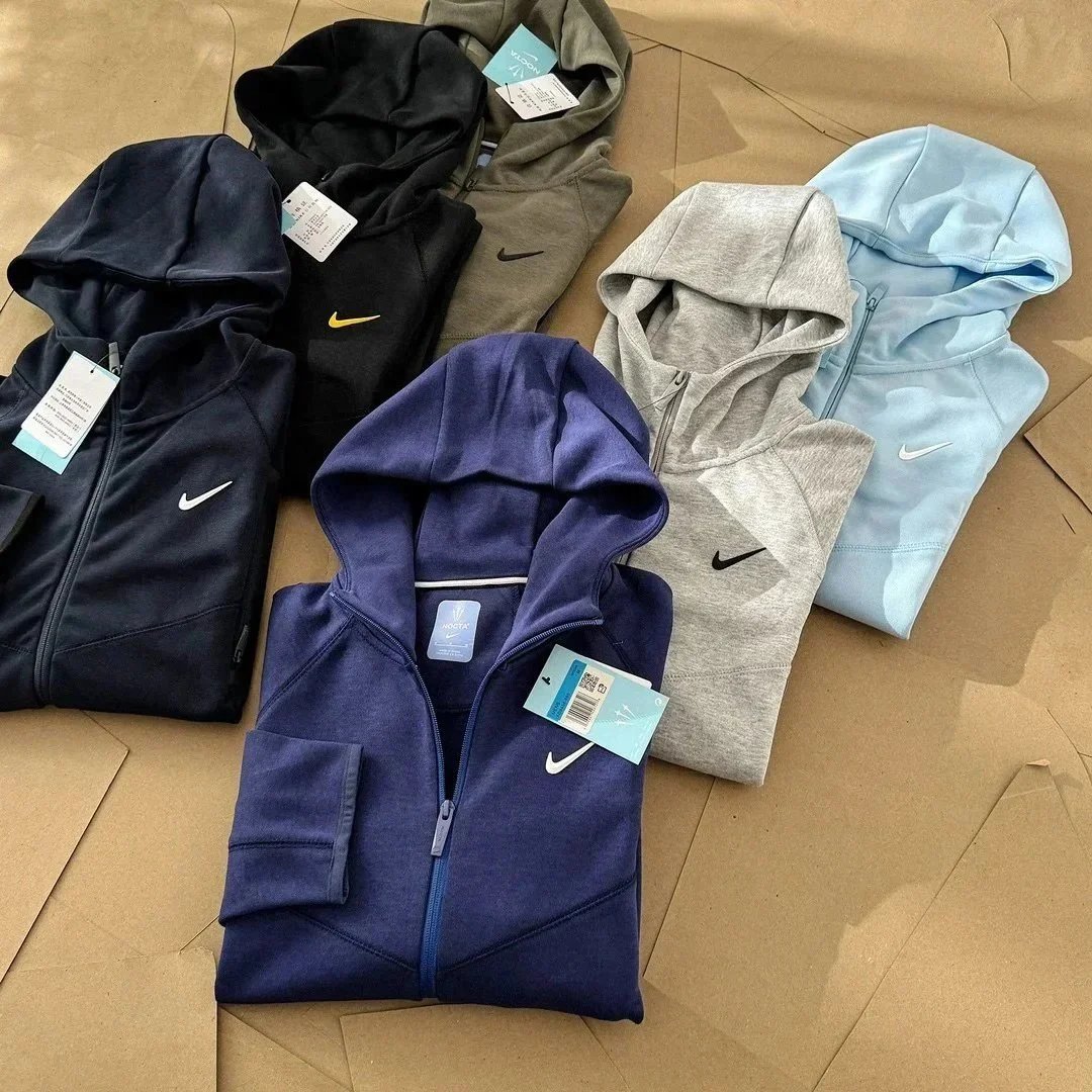 Nike Nodta Windrunner Hooded Jacket Light Blue Outerwear - 2