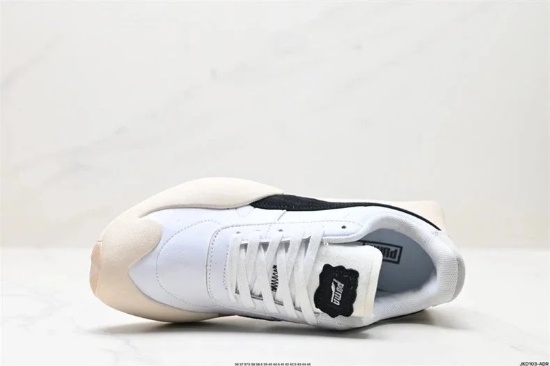 Puma RS-X3 White Brown Suede Sneakers - 5