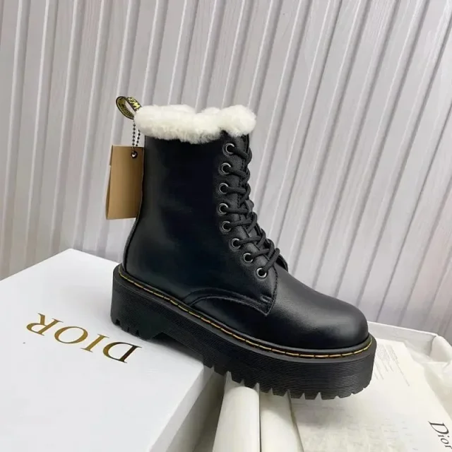Dr. Martens Boots Fur-Lined Lace-Up Ankle product detail image 5