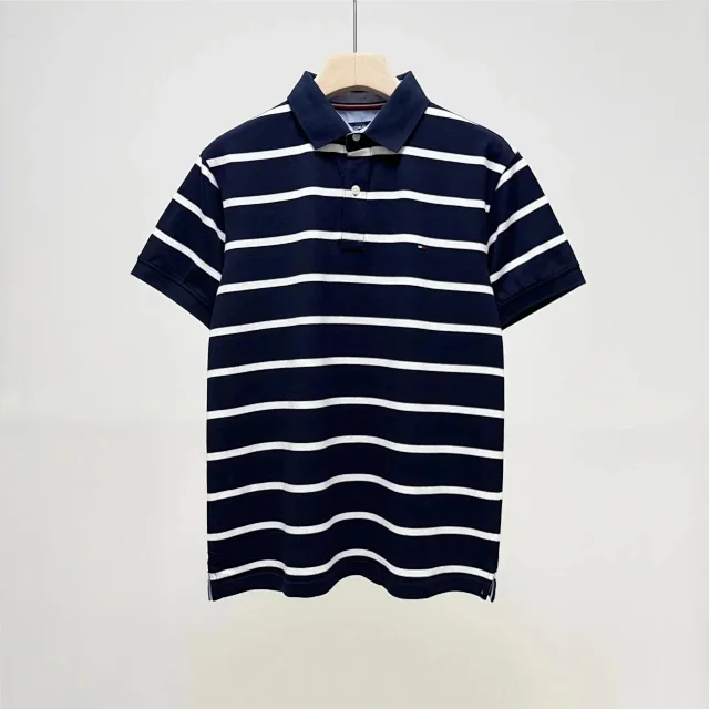 Tommy Hilfiger T-Shirts Short-sleeve crew-neck logo T-shirt product detail image 3