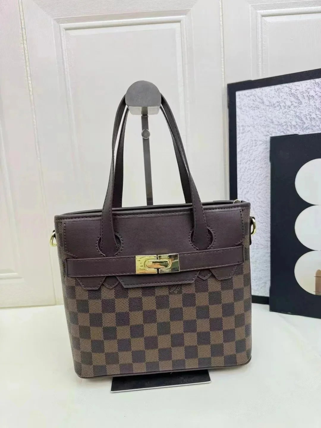 Louis Vuitton Crossbody Bags Monogram drawstring bag with braided chain strap image 5