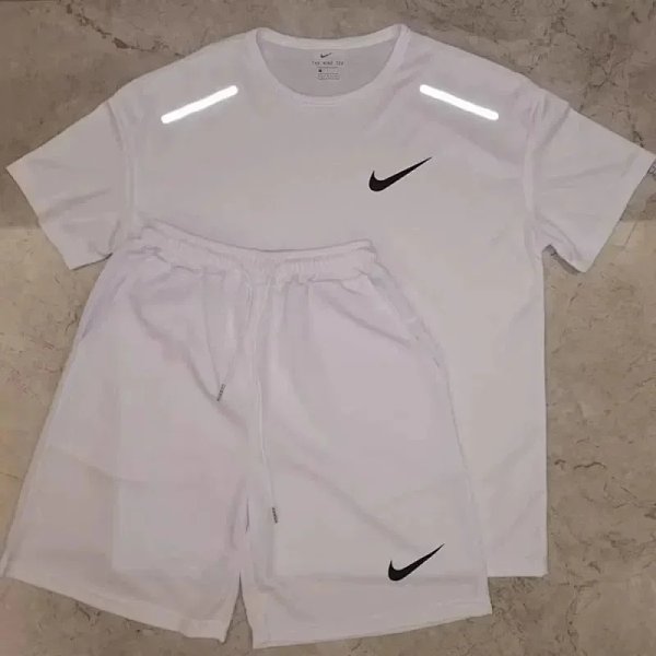Nike Running Set White Reflective Activewear product listing in Litbuy spreadsheet finds