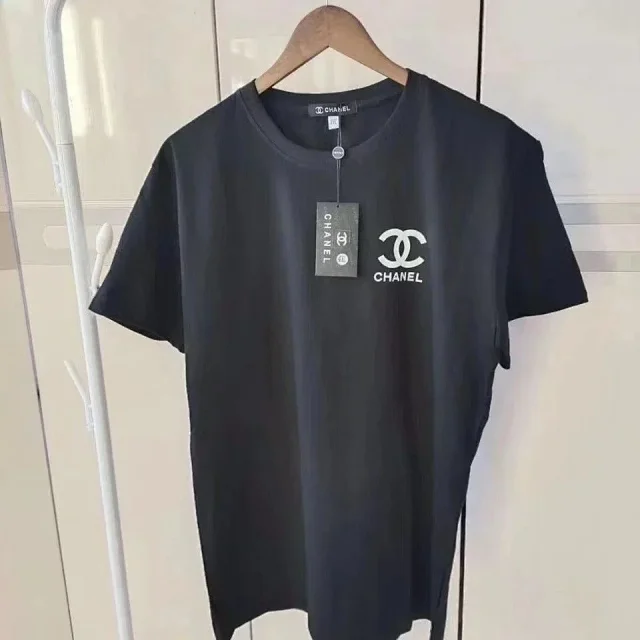 Fendi T-Shirts Logo Print Crewneck T-Shirt product detail image 3