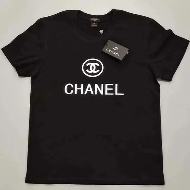 Fendi T-Shirts Logo Print Crewneck T-Shirt product detail image 4