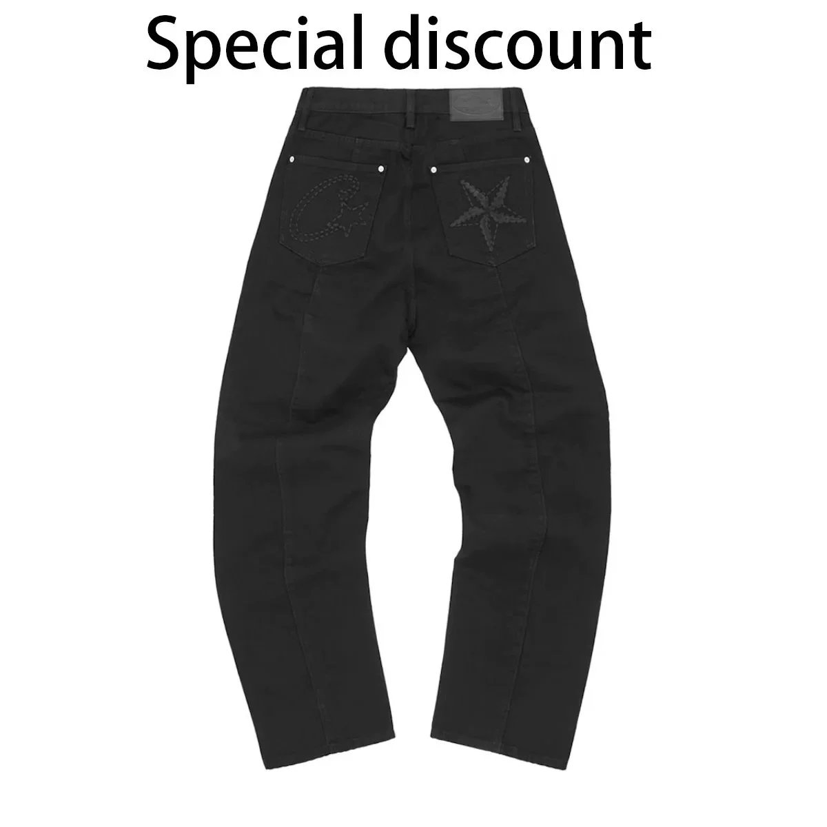 黑色船星星长裤
