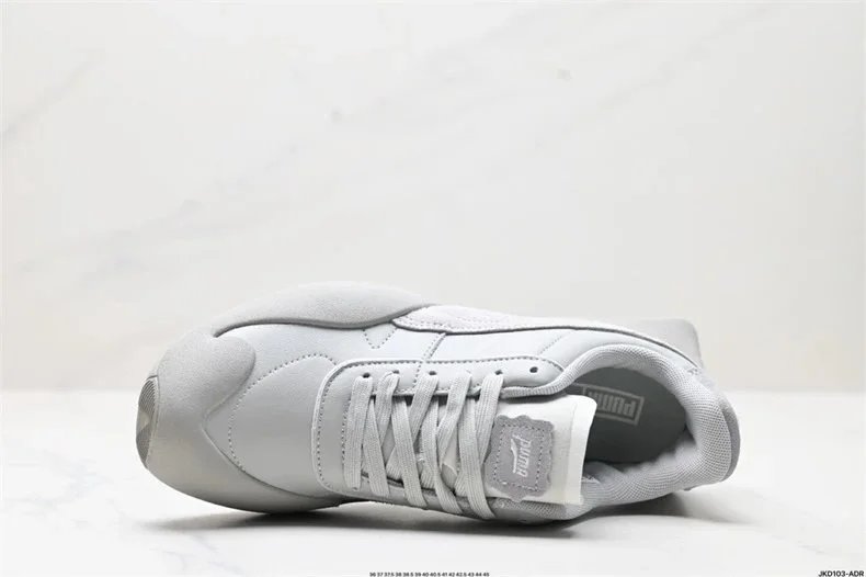 Puma RS-X3 White Brown Suede Sneakers - 7