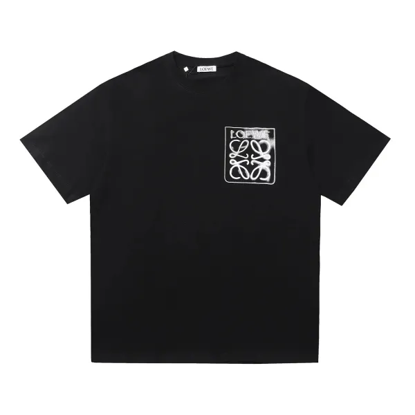 Loewe Penguin Embroidered Beige T-Shirt - 10