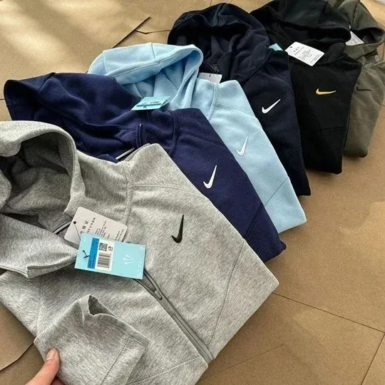 Nike Tech Fleece Full-Zip Hoodie Army Green Outerwear - 8