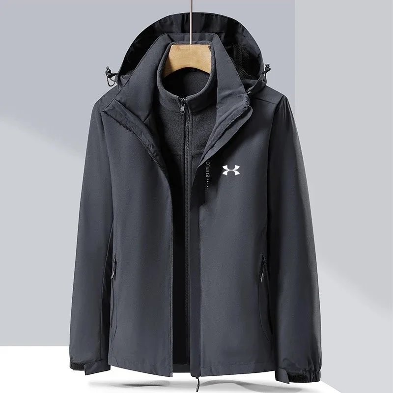 UA灰色加绒内胆