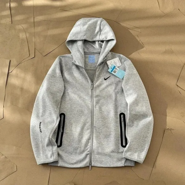 Nike Nodta Windrunner Hooded Jacket Light Blue Outerwear - 7