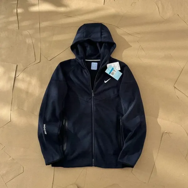 Nike Nodta Windrunner Hooded Jacket Light Blue Outerwear - 5