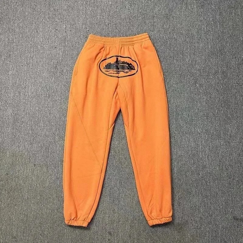 橙色裤子