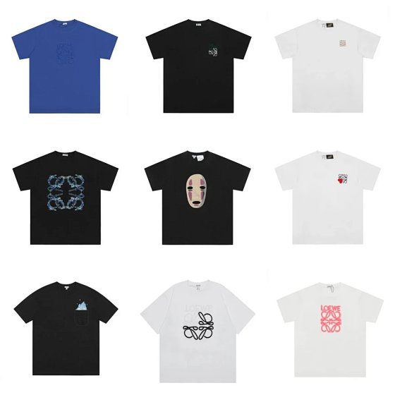 LLW Premium Original Spec 240g Xinjiang Long-Staple Cotton Compact Double-Yarn Fabric Short Sleeve - pyz (No Returns or Exchanges for Non-Quality Issues)