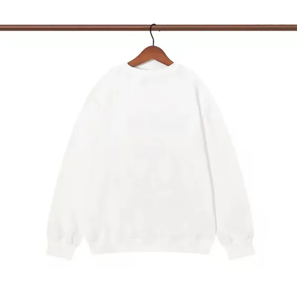 Moncler Logo Patch Cream Sweatshirt with Striped Sleeves - 26
