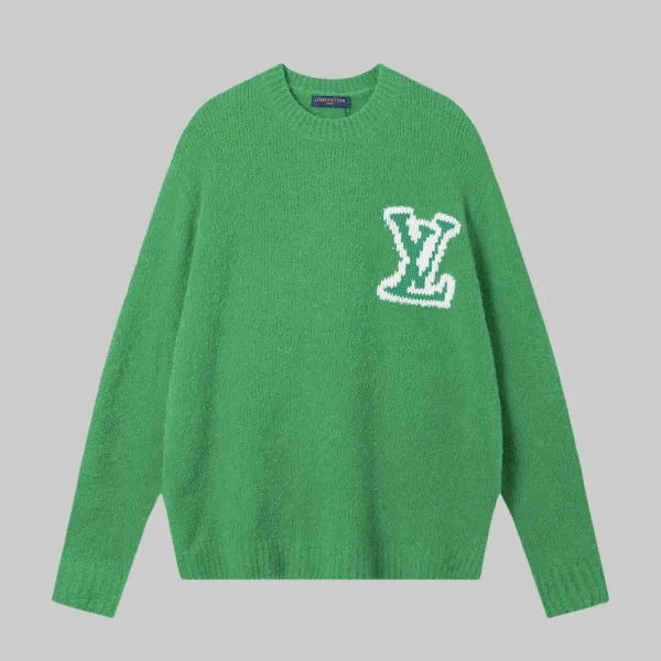 Prada Logo Knit Sweater Black - 11