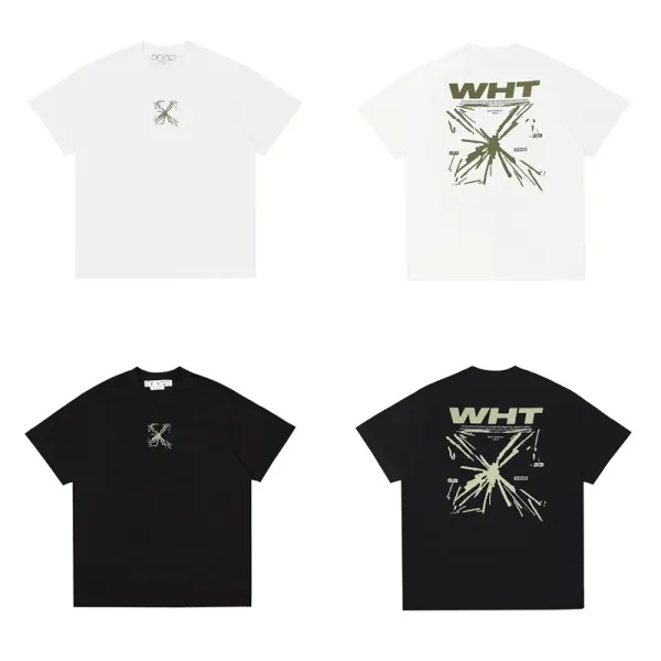 WHT SS23 Graphic Print T-Shirt White - 14