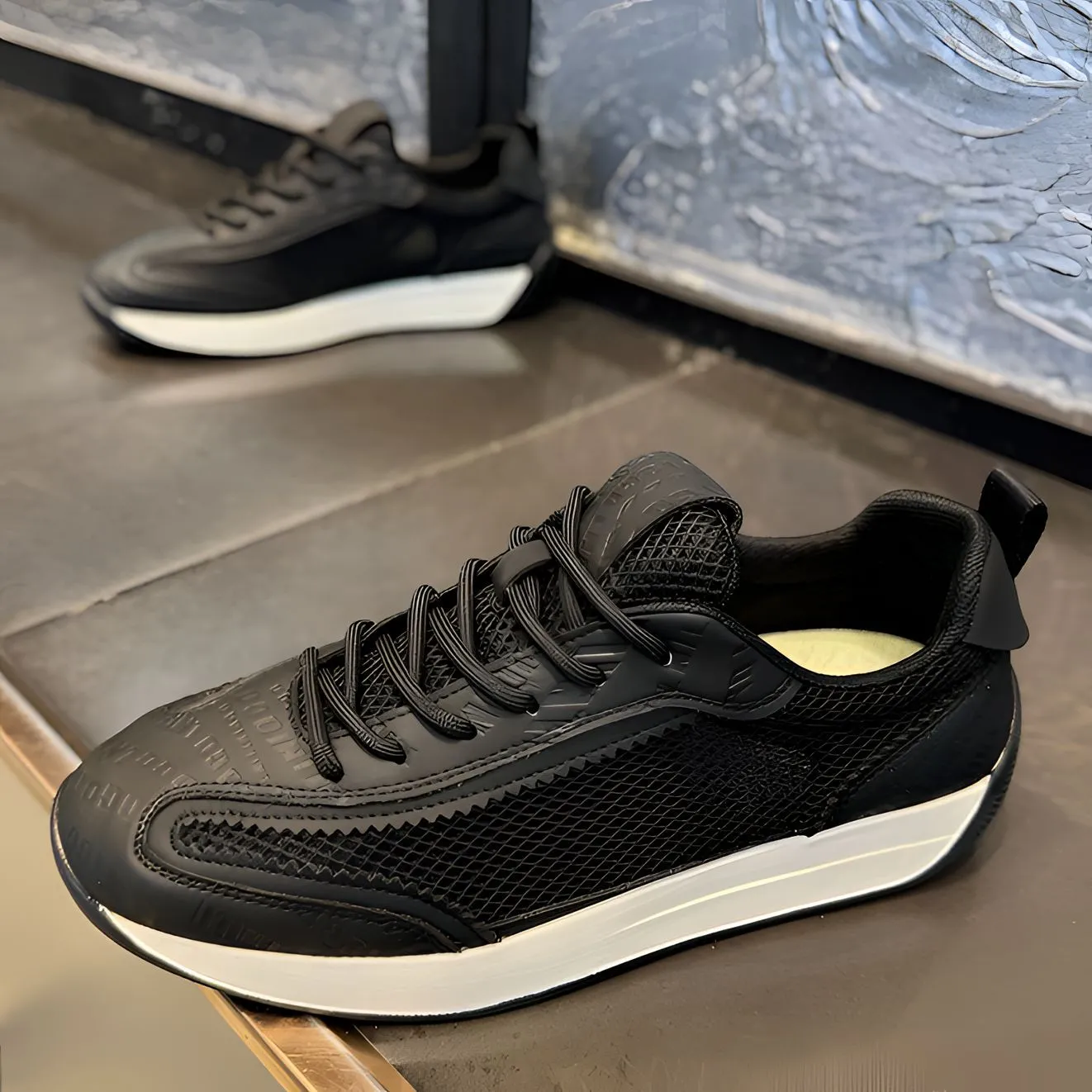 Breathable Cortez Men's All-Season Sneakers