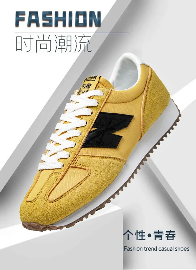 Fall New Couples Casual Running Shoes Detail