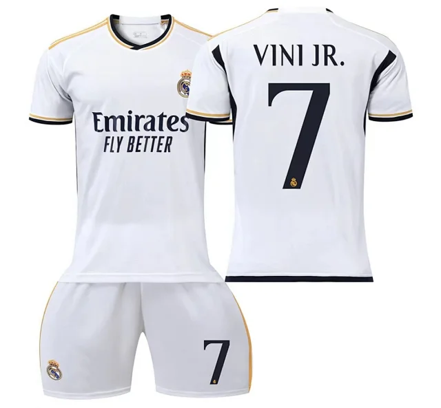RM Kids Kit 23-24 Bellingham Vinicius Detail