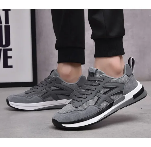 New Autumn Men's Athletic Low-Top Youth Sneakers Detail