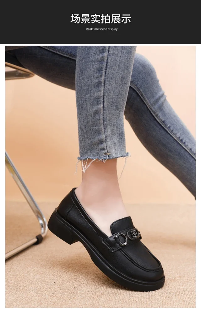 Women's 2025 Chic Euro Retro Loafers Detail