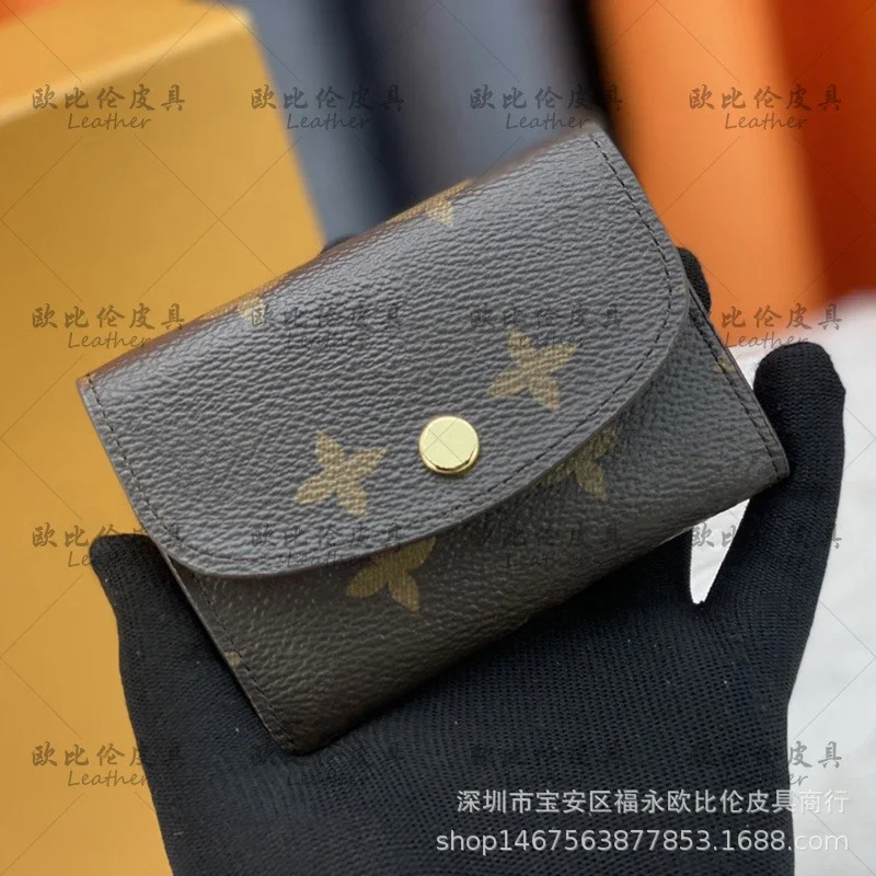 M41939 Genuine Leather Women's Wallet Gold-tone