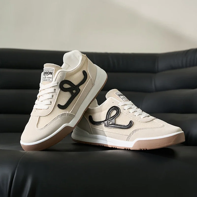 SS25 K-Style Forrest Gump Low-Top White Chunky Sneakers