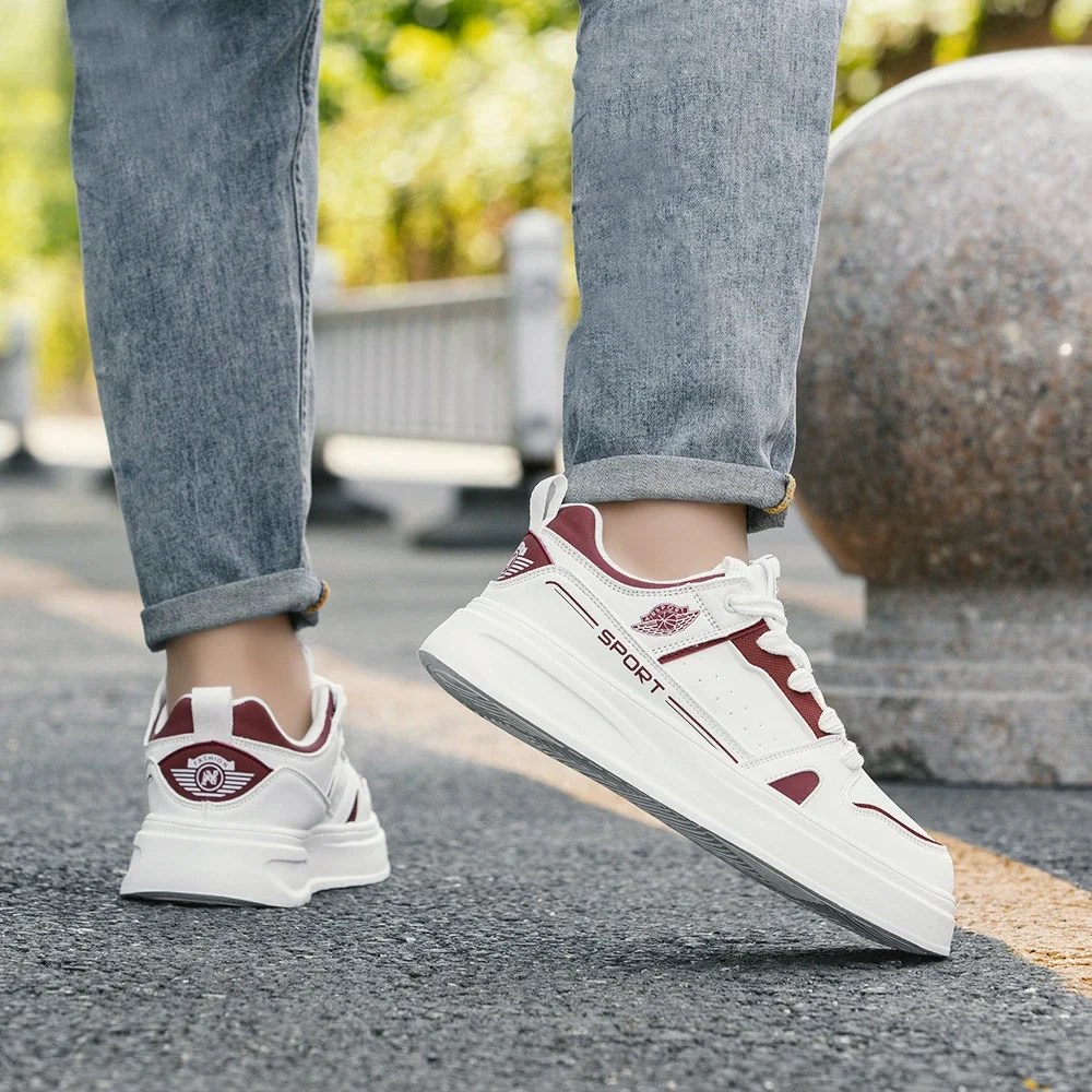 New Fall Unisex Chunky White Sneakers