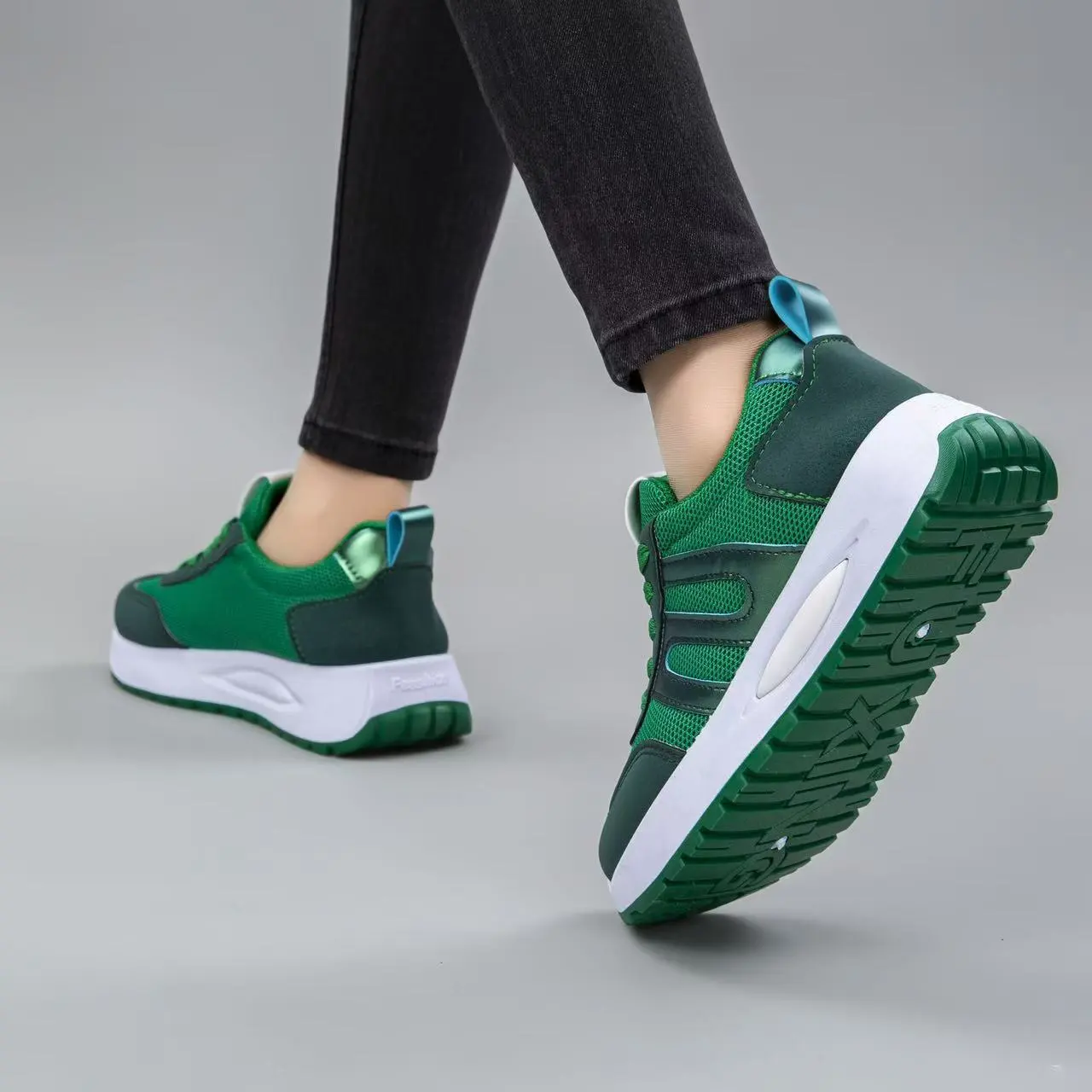 New Fall Women's Platform White Sneakers