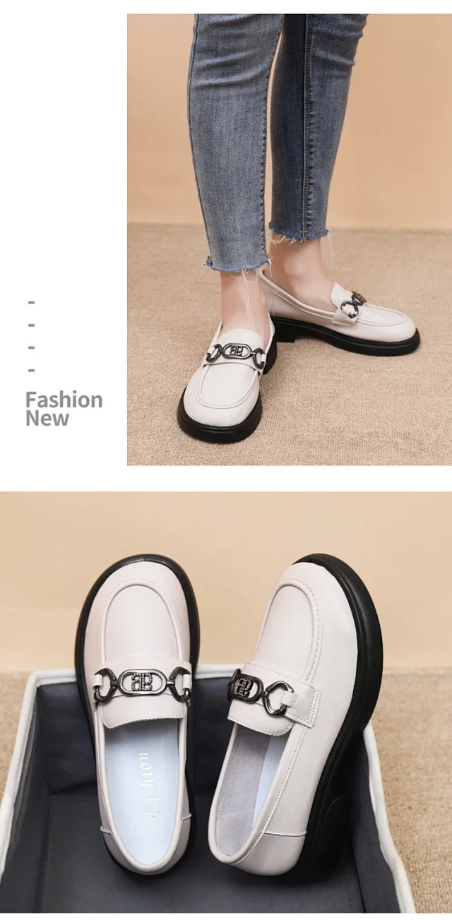 Women's 2025 Chic Euro Retro Loafers Detail