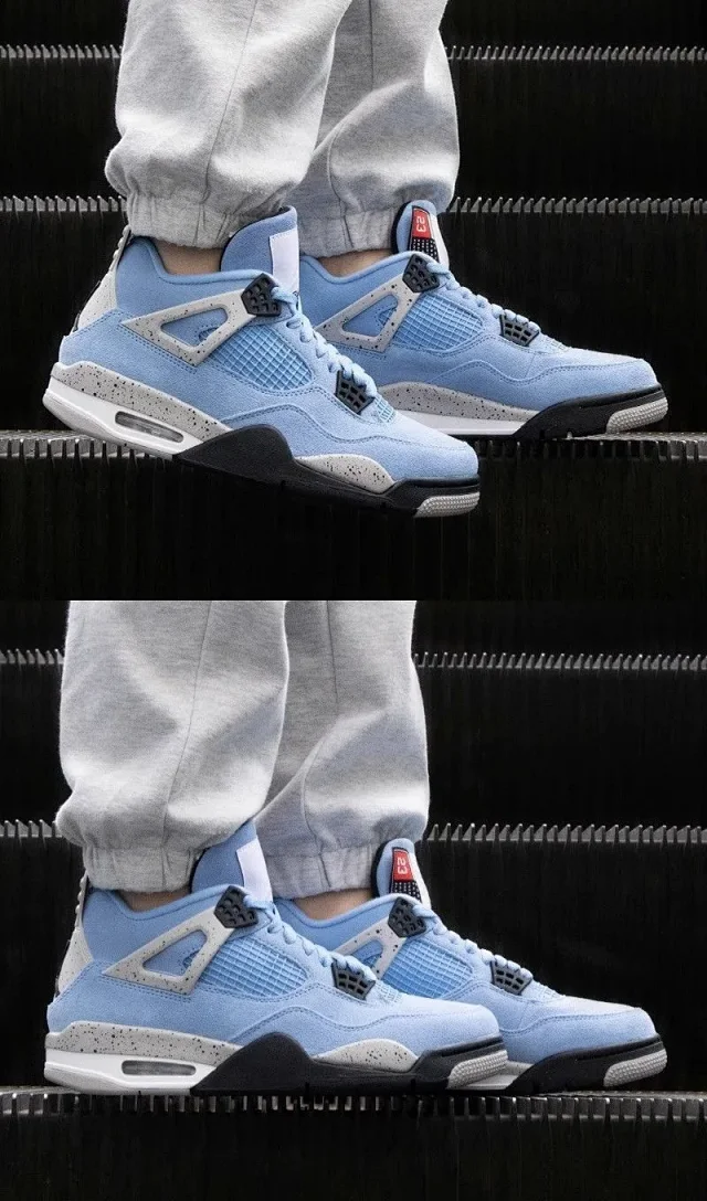 Authentic Youth Jordan 4 Couple Sneakers Detail