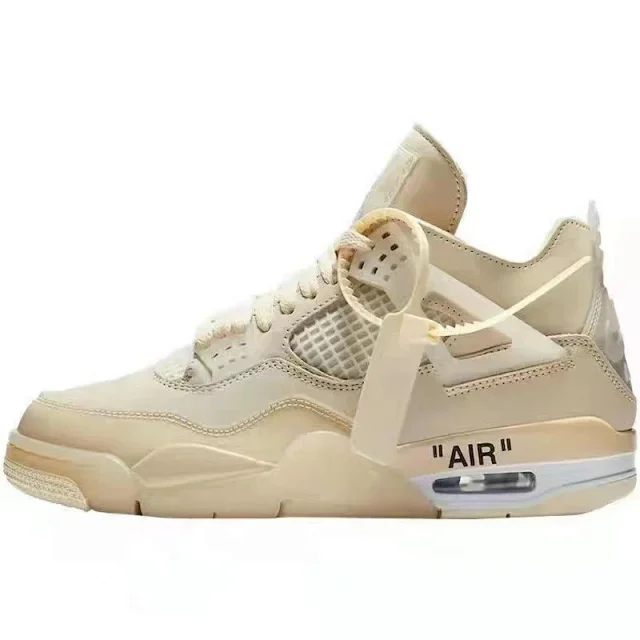 Air Jordan 4 Thunder Basketball Sneakers Detail