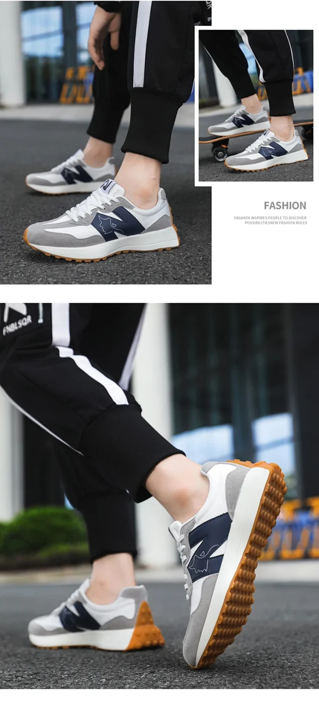 Unisex Retro Light Running Sneakers Detail