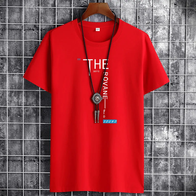 Youth Men's Summer Loose-Fit Tee