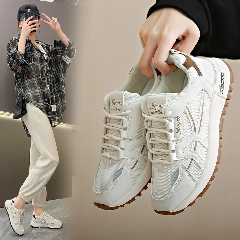 Women's Platform Sneakers K-Style Breathable