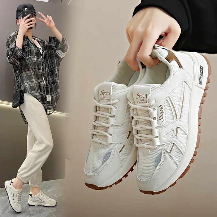 Women's Platform Sneakers K-Style Breathable