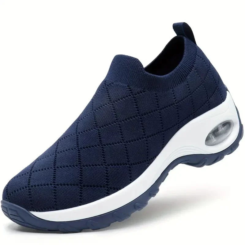 Women's Airsoled Slip-On Knit Sock Sneakers