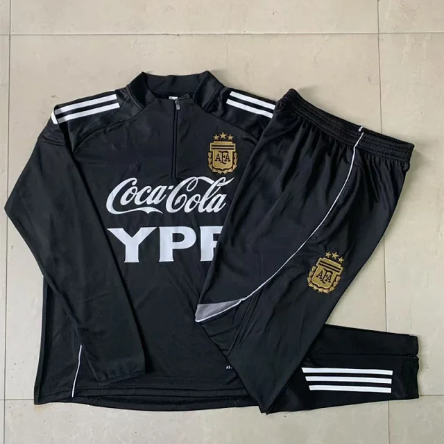Long Sleeve Half Zip Football Training Jersey Detail