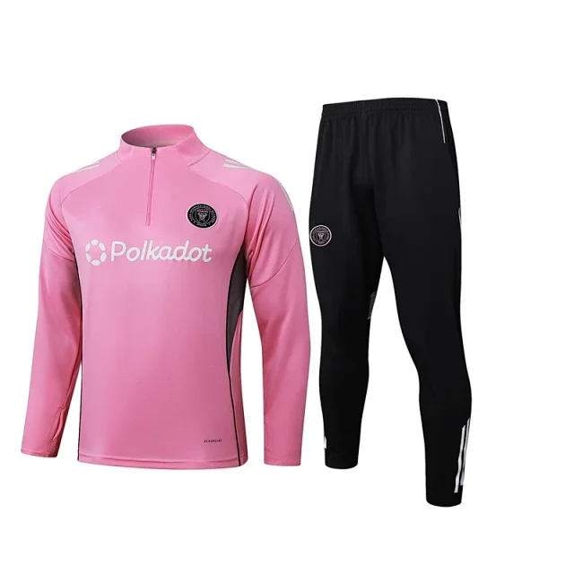 Long Sleeve Half Zip Football Training Jersey Detail