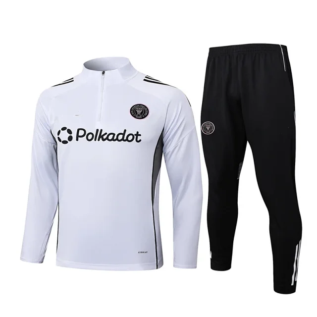 Long Sleeve Half Zip Football Training Jersey Detail