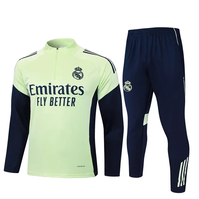 Long Sleeve Half Zip Football Training Jersey Detail