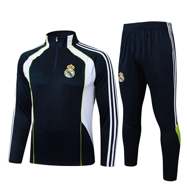 Long Sleeve Half Zip Football Training Jersey Detail