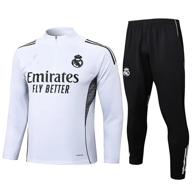 Long Sleeve Half Zip Football Training Jersey Detail
